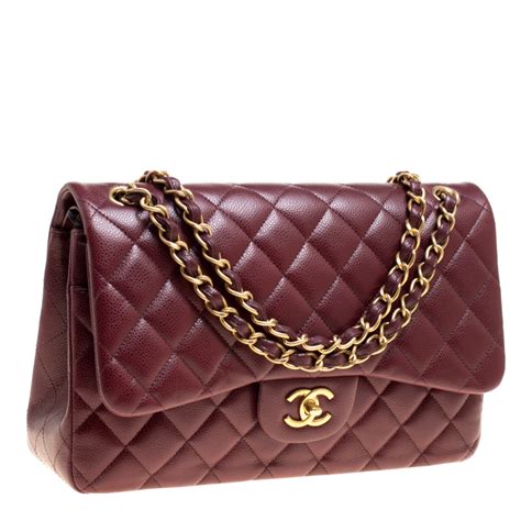 chanel boornzwaag|chanel burgundy bag.